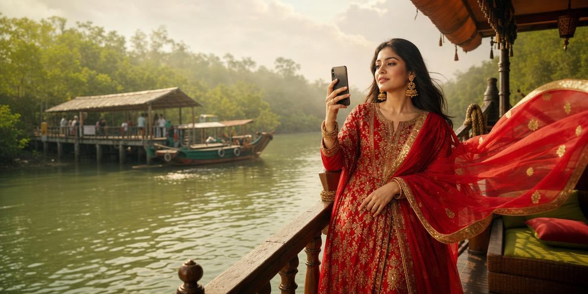 খুলনার চা বাগানে মোবাইলে ক্যাসিনো ব্যবহার করছেন ব্যবহারকারী